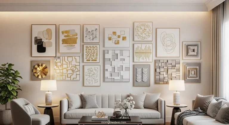 24 DIY Wall Art Crafts for a Luxe Living Room